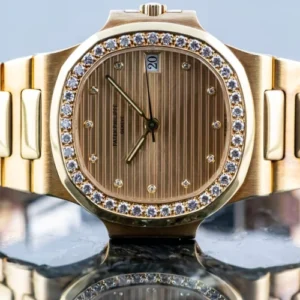 Patek Philippe Nautilus rare Gents NAUTILUS Ref. 3800/3J matching Cufflinks Ref. 9038J