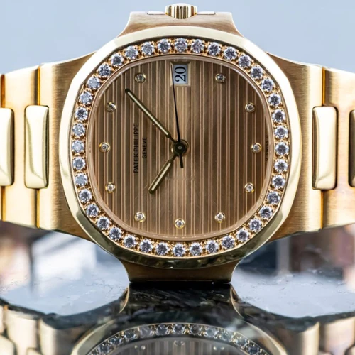 Patek Philippe Nautilus rare Gents NAUTILUS Ref. 3800/3J matching Cufflinks Ref. 9038J - Image 2