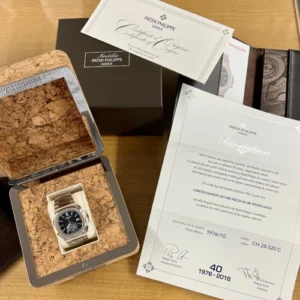 Patek Philippe 40th Anniversary Ref. 5976/1G New Full Set