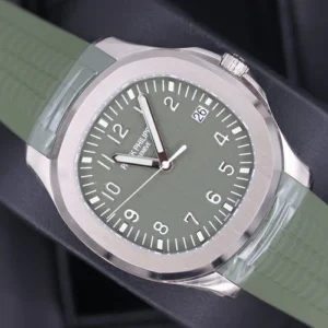 Patek Philippe 5168G-010 Aquanaut Green Dial White Gold | Authentic Quality