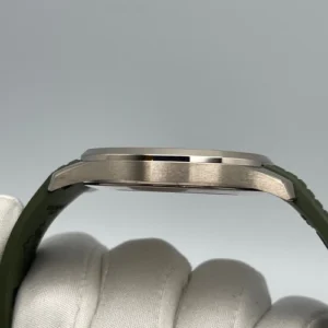 Patek Philippe 5168G-010 Aquanaut “Jumbo” White Gold Khaki Green