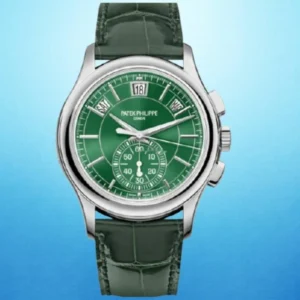 Patek Philippe Annual Calendar Chronograph 5905P-014 Platinum Limited Edition Green Annual Calendar