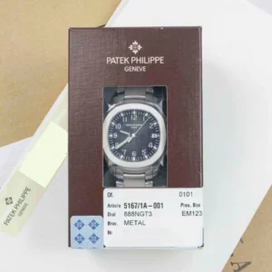 Patek Philippe Aquanaut 5167/1A Double Sealed