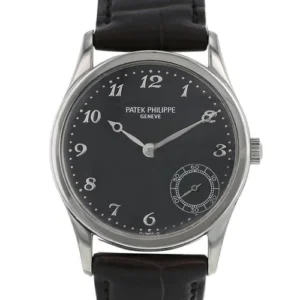 Patek Philippe Calatrava en or blanc Vers 1990