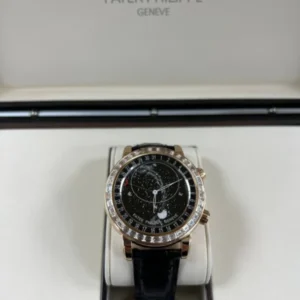 Patek Philippe Celestial Grand Complications Celestial 6104R Rose Gold Baguette Bezel In Stock