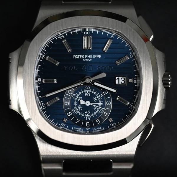 Patek Philippe Nautilus 5976/1G Chronograph 40th Anniversary White Gold - Image 3