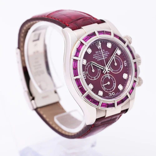 Buy Rolex Daytona 116589SALV | Original Factory Rubies Grossular - Image 2