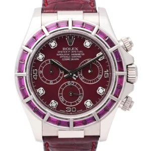 Buy Rolex Daytona 116589SALV | Original Factory Rubies Grossular