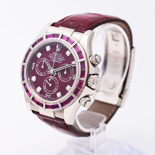 Buy Rolex Daytona 116589SALV | Original Factory Rubies Grossular - Image 3