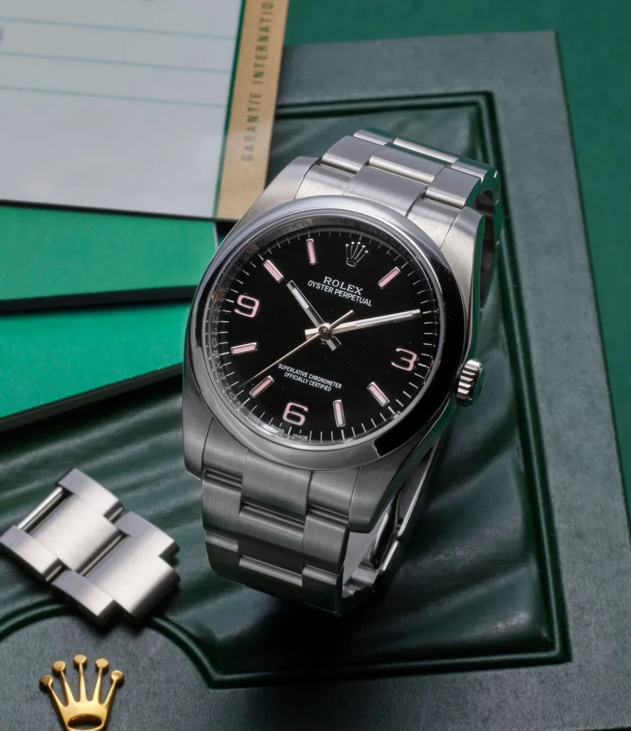 Rolex Oyster Perpetual 36 Black Dial Ref. 116000