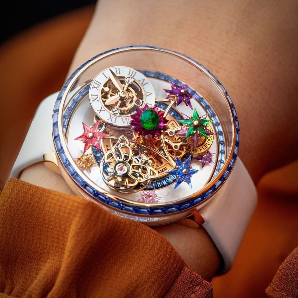 Jacob & Co. Fleurs de Jardin Blue Sapphire